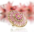Sapphire-Bronze Gemstone Ring