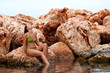Foto: Girl on the rocks Girl on the rocks