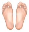 Healthy feet.
