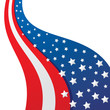 Vector: Abstract USA flag background Abstract USA flag background