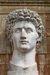 Head of Emperor Augustus at the Vatican Museum