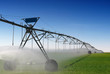 Crop Irrigation using the center pivot sprinkler system