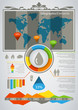 World Map and Information Graphics