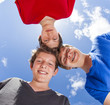 three friends stick together