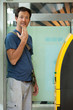 Man at ATM