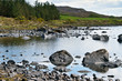 Connemara mountains and lake scenery, Ireland
