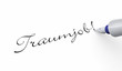Stift Konzept - Traumjob!