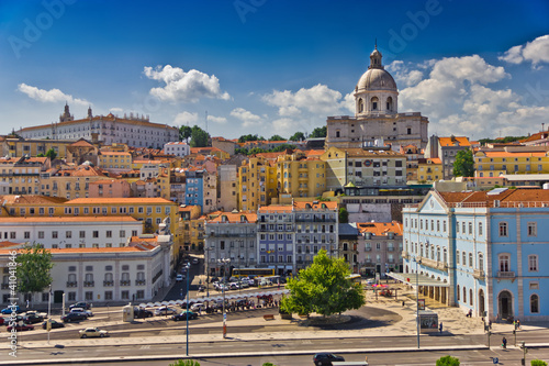 Photo: Beautiful view of Lisbon old city, Portugal Beautiful view of Lisbon old city, Portugal