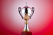 Prize cup against the background