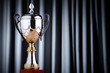 Prize cup against the background