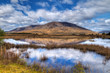 Connemara mountains and lake scenery, Ireland