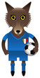 Italy Football Soccer Mascot Character