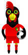 Portugal Football Soccer Mascot Character