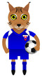 Slovakia Football Soccer Mascot Character