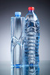 Water bottles as healthy drink concept Water bottles as healthy drink concept