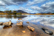 Connemara mountains and lake scenery, Ireland