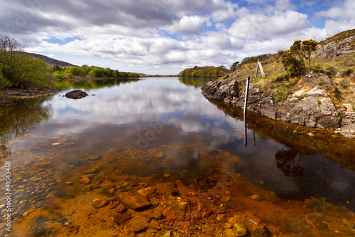 Foto: Connemara mountains and lake scenery, Ireland Connemara mountains and lake scenery, Ireland