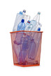 Plastic bottles in recycling concept Plastic bottles in recycling concept