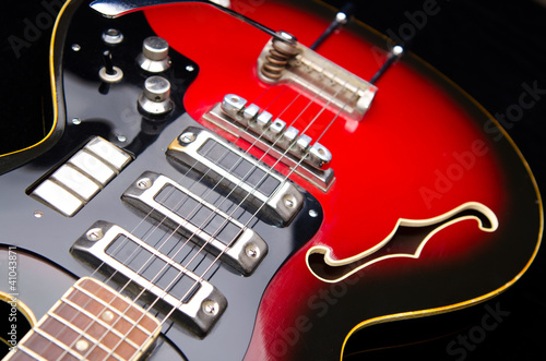 Photo: Close up of music guitar Close up of music guitar