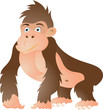 Vetor: gorilla cartoon gorilla cartoon