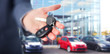 canvas print picture - Car keys.