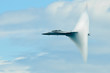 Military plane sound barier