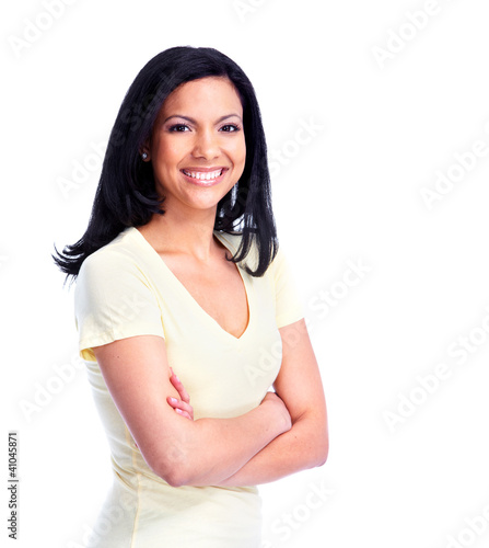 Photo: Happy woman. Happy woman.