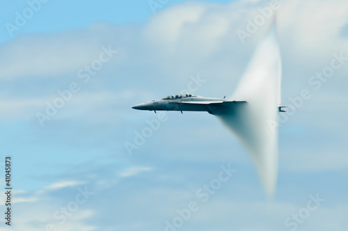 Photo: Military plane sound barier Military plane sound barier