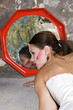 Bride on the ground