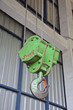 old industrial crane