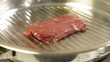 Raw Beef Steak Grilled