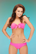 beautiful woman in bikini