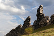 Teufelsmauer bei Thale im Harz