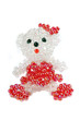 Photo: a craft beaded crystal of bear a craft beaded crystal of bear