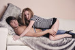 Loving couple.