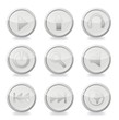 Buttons Silver