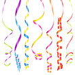 7 Streamers Colored Mix