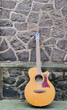 Guitar near the wall