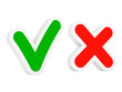 Vector checkmarks. EPS10 illustration