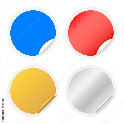 Vector: Banners with curled corners. Vector illustration Banners with curled corners. Vector illustration