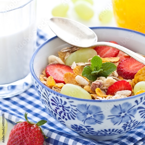 Photo: Müsli Frühstück Müsli Frühstück