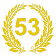 Lorbeerkranz Gold - 53