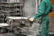Industriearbeiter Giesserei // foundry industry employees