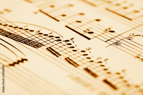 Photo: music sheet music sheet
