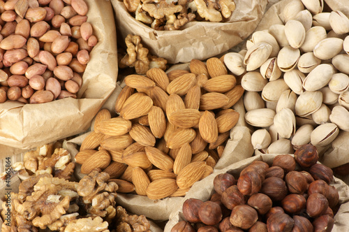 Photo: Assorted nuts Assorted nuts