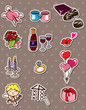 Valentine's Day stickers Valentine's Day stickers