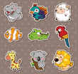 animal stickers