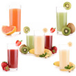 canvas print picture - fruit drink juice
