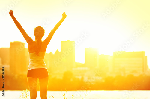 Foto : Success winner woman Success winner woman