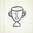 trophy doodle